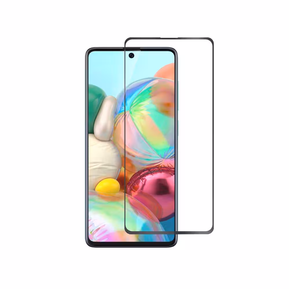 گلس فول شیشه ای تمام صفحه سامسونگ M52Samsung M52 full screen glass