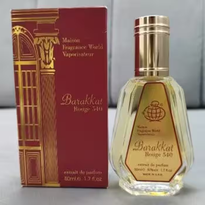 عطر ادکلن باکارات رژ قرمز فرگرانس Barakkat Rouge 540