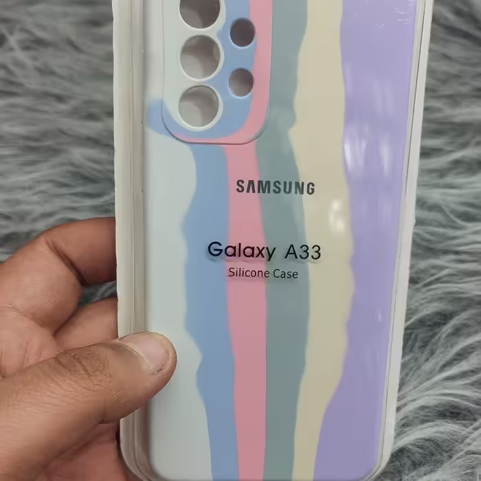سیلیکونی آبرنگی SAMSUNG A33  چهار