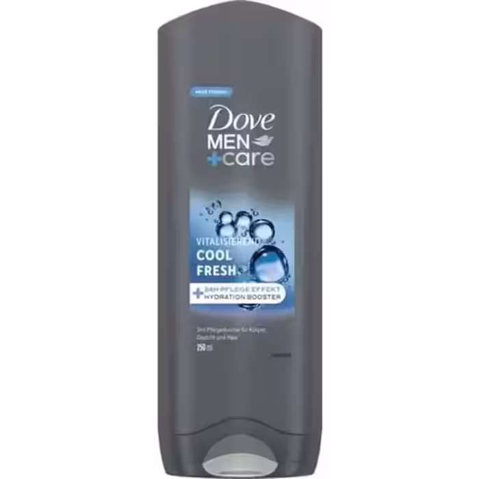 شامپو سر و صورت و بدن آبرسان مردانه هلندی داو Dove Men CARE Cool Fresh مناسب انواع پوست و مو 400 میل