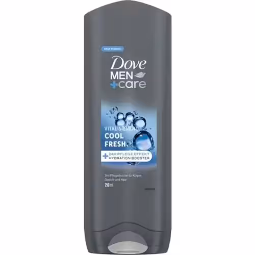 شامپو سر و صورت و بدن آبرسان مردانه هلندی داو Dove Men CARE Cool Fresh مناسب انواع پوست و مو 400 میل