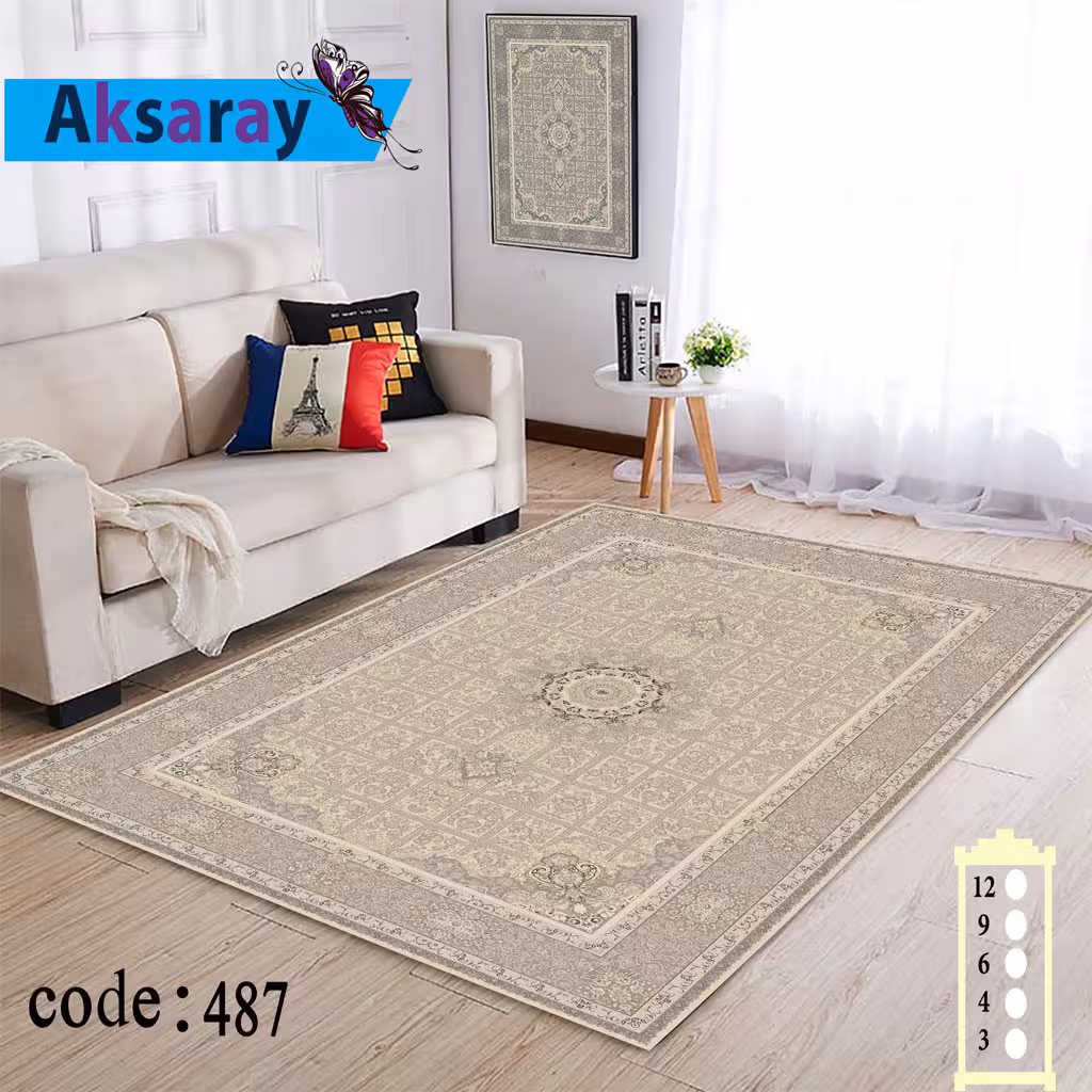 روفرشی کشدار مخمل شانل تراکم بالا طرح وینتیجی کد 487