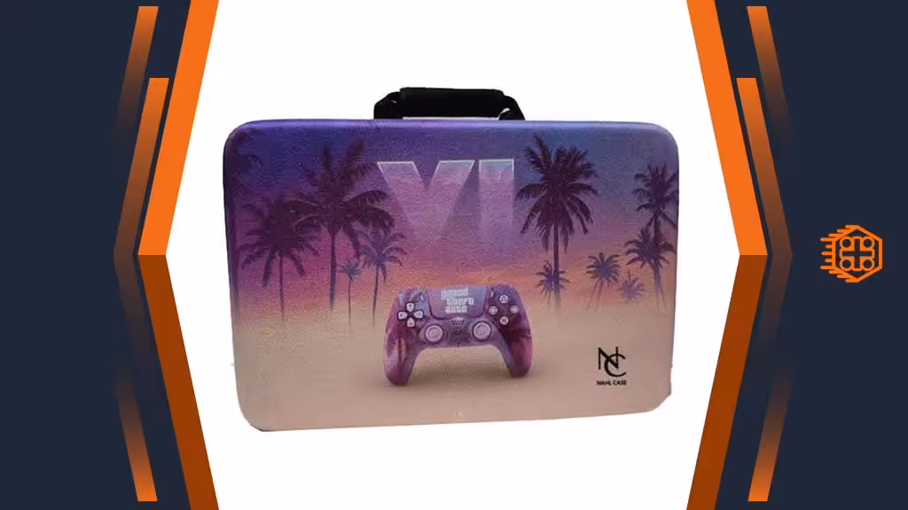 کیف Nahl مخصوص PS5 Slim – طرح GTA VI Dualsense