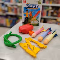 اسباب بازی  موشکی بادی راکی