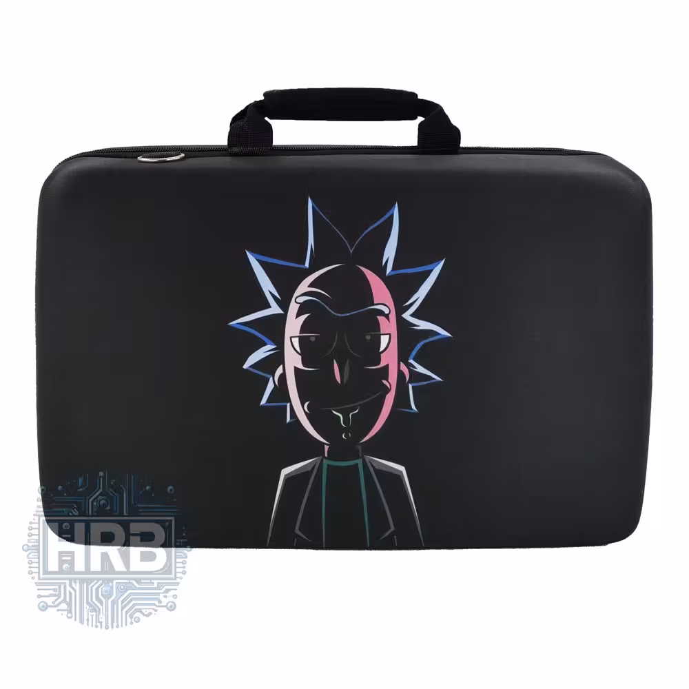 کیف کنسول PS5 اسلیم طرح Rick and Morty - سه کاره