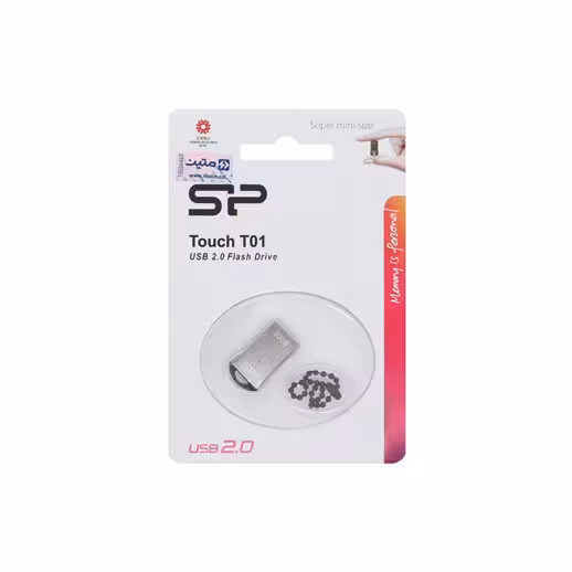 فلش مموری سیلیکون پاور مدل Touch T01 ظرفیت 64 گیگابایت