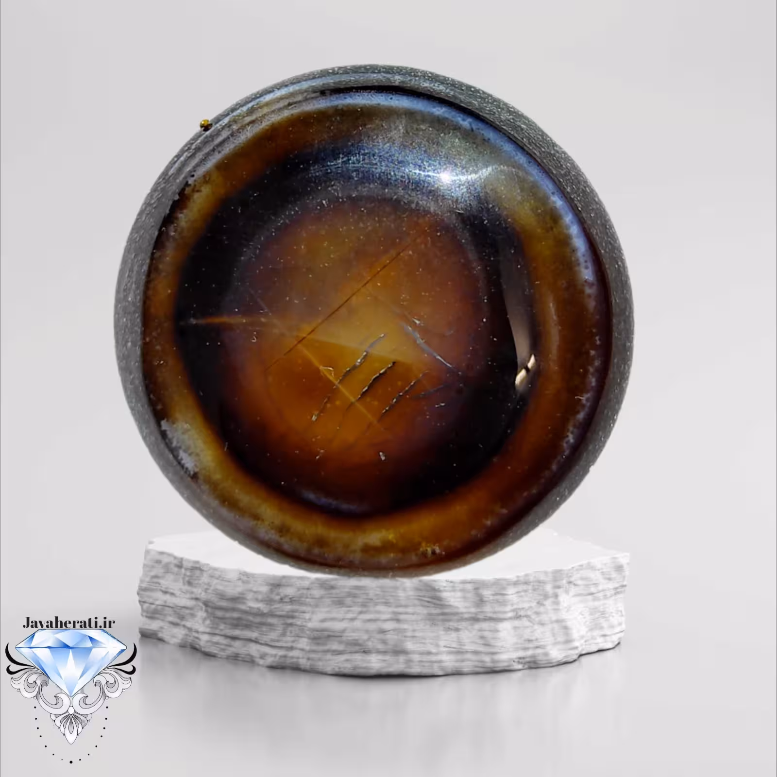 نگین عقیق سلیمانی بقرانی زیبا و کمنظیر 