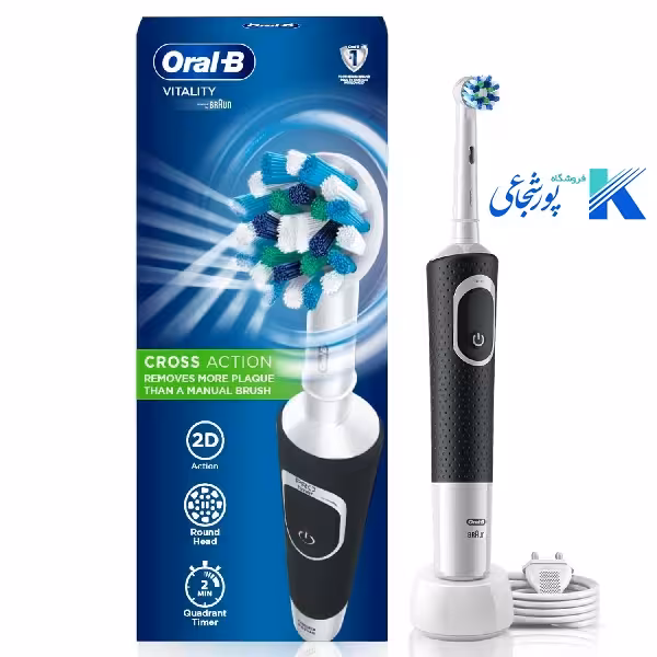 مسواک برقی اورال بی مدل Cross Action Vitality D100.413.2
