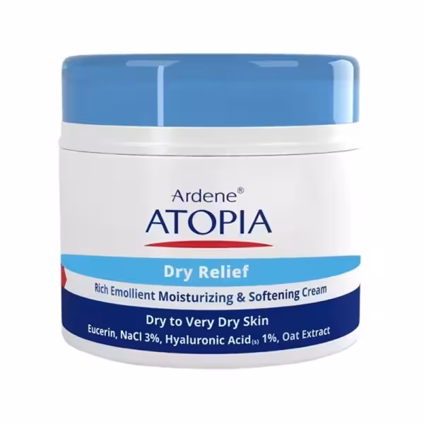 کرم مرطوب کننده و نرم کننده آتوپیا آردن مدل Dry Relief کاسه ای