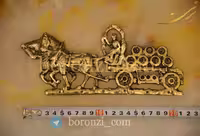 جاکلیدی برنزی کالسکه
