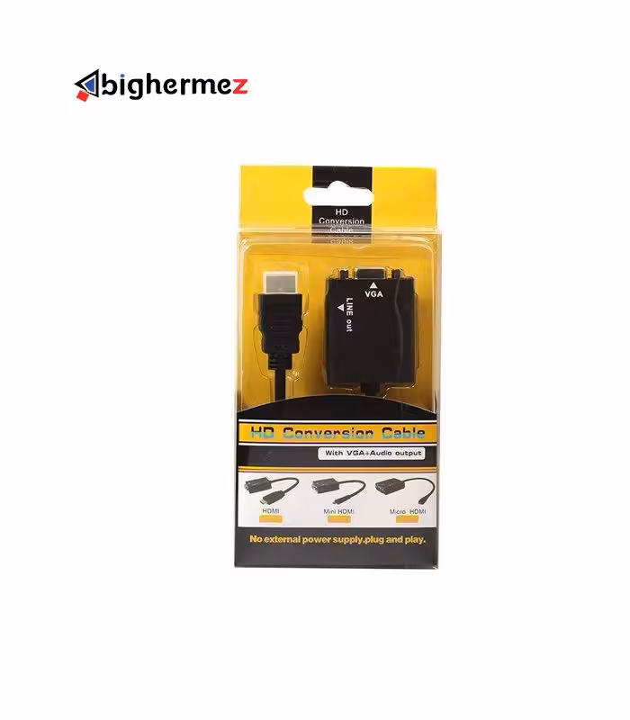 تبدیل تصویر HDMI به VGA کنسولی