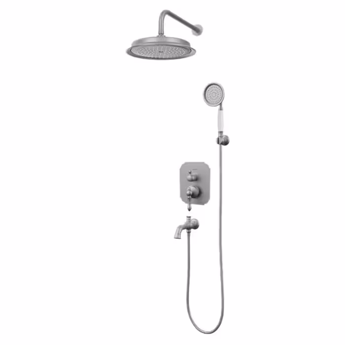 دوش حمام کسری مدل ناپل توکار