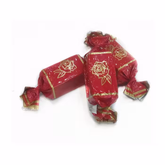 شکلات رومینی (گل سرخ) قرمز شیرین عسل(200 گرم)