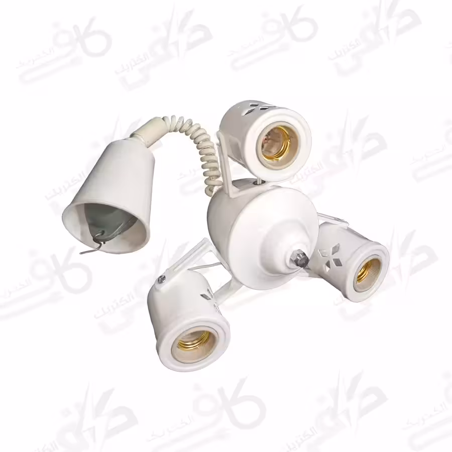 چراغ اویز سقفی سه شعله با سرپیچ E27