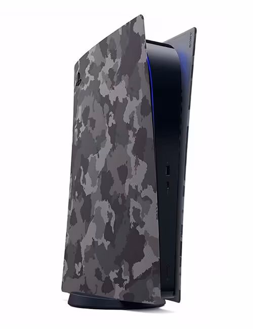 کاور پلی استیشن 5 دیجیتال چریکی خاکستری