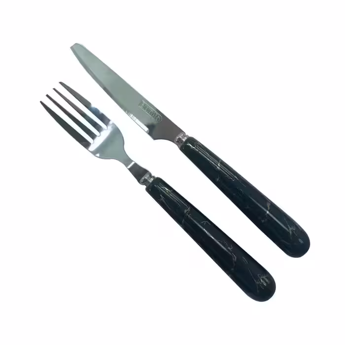 ست کارد و چنگال 12 پارچه مدل ماربل کد S1