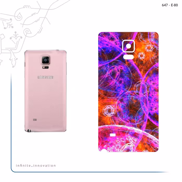 برچسب پوششی ماهوت مدل Inside Cell Digital Art مناسب برای گوشی موبایل سامسونگ Galaxy Note 4