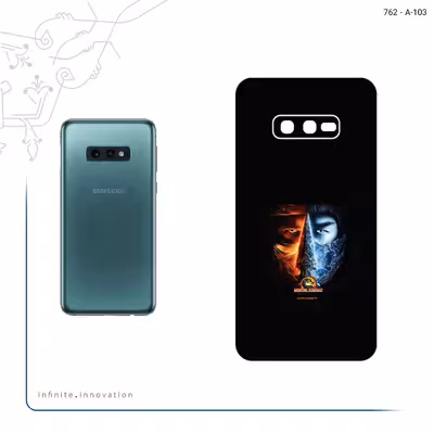 برچسب پوششی ماهوت مدل Mortal Kombat Game Series مناسب برای گوشی موبایل سامسونگ Galaxy S10e