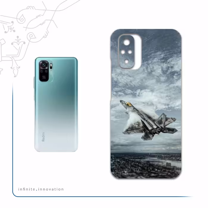 برچسب پوششی ماهوت مدل F-22-Raptor مناسب برای گوشی موبایل شیائومی Redmi Note 10s