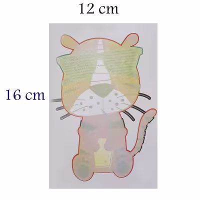 استیکر پارچه و لباس مدل SHH -2