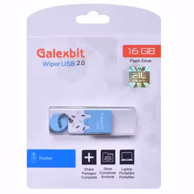 فلش مموری گلکسبیت مدل wiper ظرفیت 16 گیگابایت
