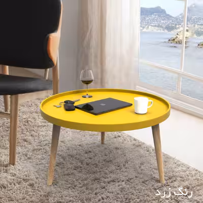 میز جلو مبلی فریازان دکور مدل لومیر80