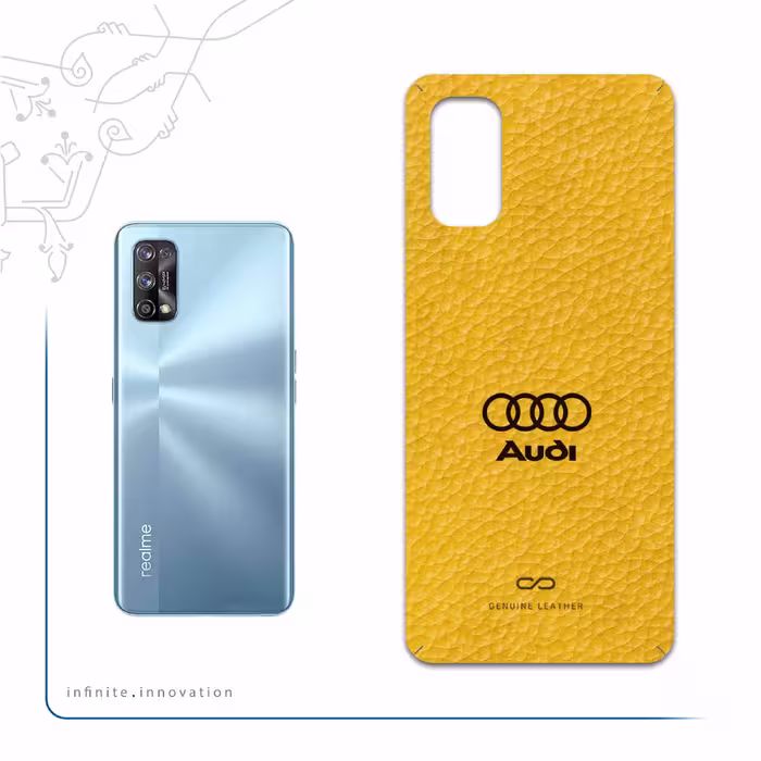 برچسب پوششی ماهوت مدل ML-AUDI مناسب برای گوشی موبایل ریلمی 7 Pro