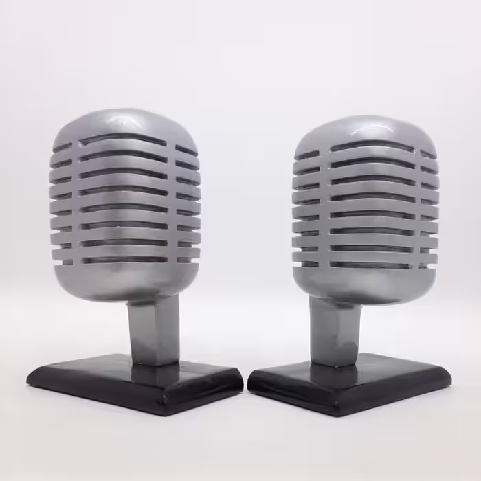 نگهدارنده کتاب مدل میکروفن کاندانسر کد 654 مجموعه 2 عددی