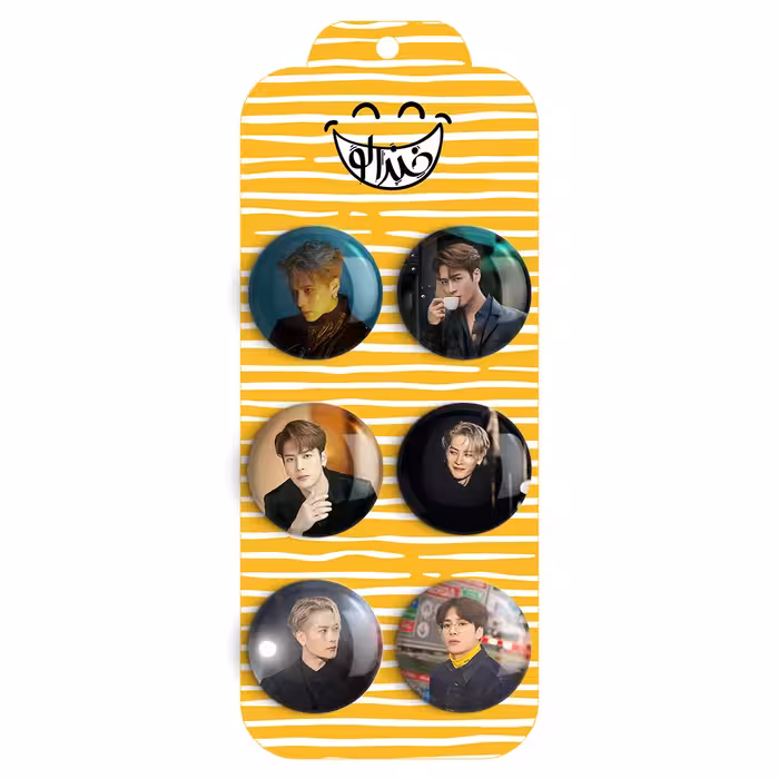 پیکسل خندالو مدل جکسون گروه گات سون GOT7 کد 1248B مجموعه 6 عددی