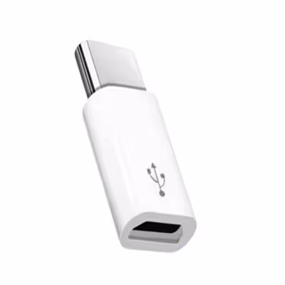 مبدل OTG USB به USB-C مدل D-15 به همراه مبدل microUSB به USB-C