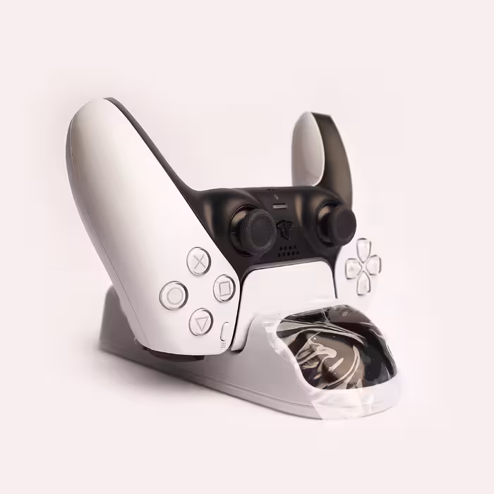 پایه شارژر دسته بازی دابی مدل ال ای دی دار