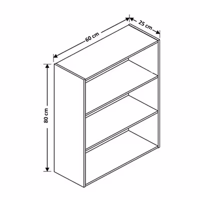 کتابخانه مدل IKE343