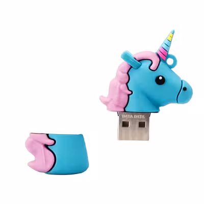 فلش مموری دایا دیتا طرح Unicorn مدل PF1018 ظرفیت 128 گیگابایت