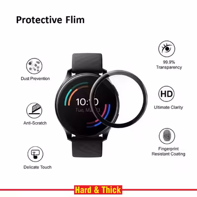 محافظ صفحه نمایش نانو هارد اند تیک مدل NHT مناسب برای ساعت هوشمند هوآوی Watch GT 2 Pro بسته دو عددی