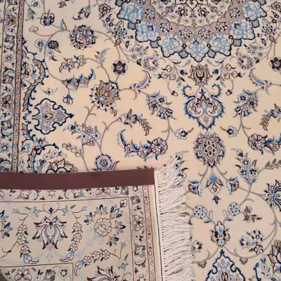 فرش دستباف سه متری طرح نایین مدل D