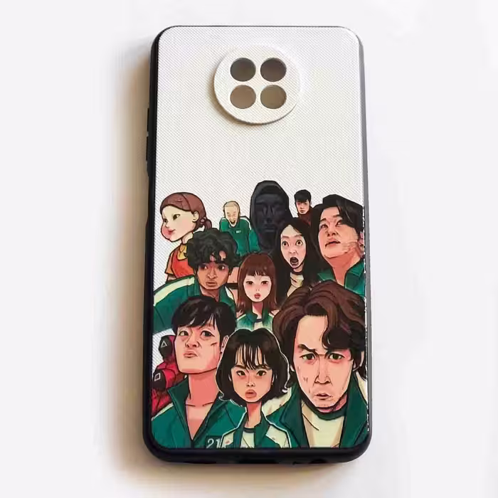 کاور طرح بازی مرکب مدل SQgroup09NT مناسب برای گوشی موبایل شیائومی Redmi Note 9T 5G