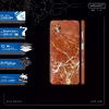 برچسب پوششی ماهوت مدل Red Marble-FullSkin مناسب برای گوشی موبایل سامسونگ Galaxy A13
