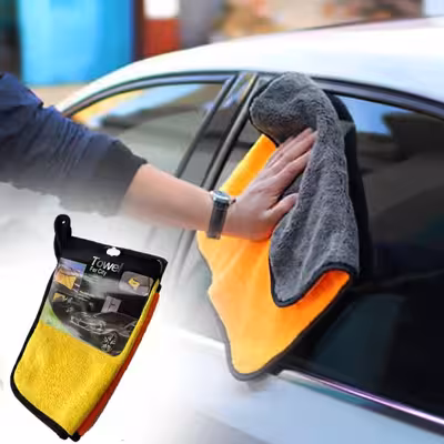 دستمال نظافت توول مدل میکروفایبر دورویه