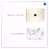 برچسب پوششی ماهوت مدل Blanco-Smoke-Marble مناسب برای تبلت اپل iPad Air 2 2014 A1566
