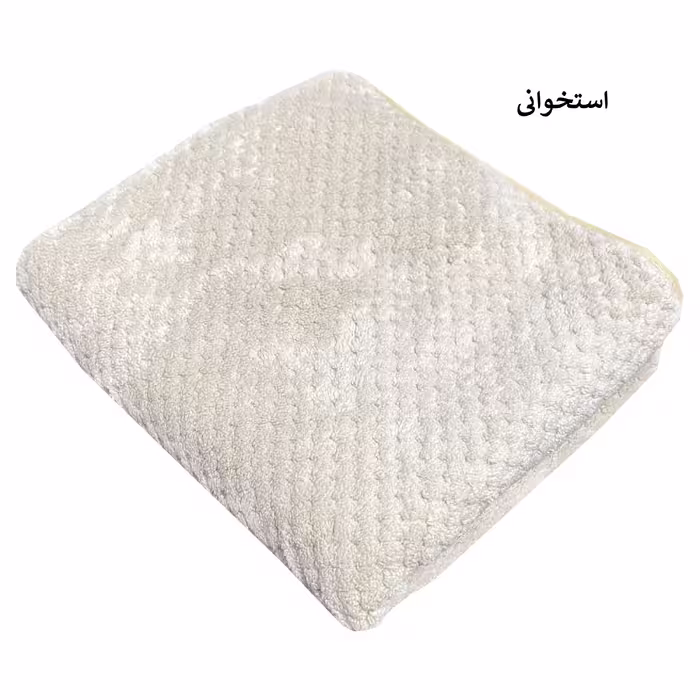 حوله دستی شایسته مدل نسترن سایز 35X75 سانتی متر