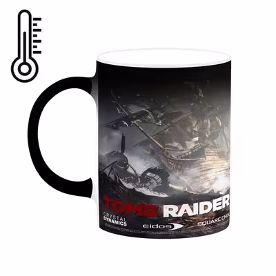 ماگ حرارتی کاکتی طرح بازی Tomb Raider مدل mgh20955