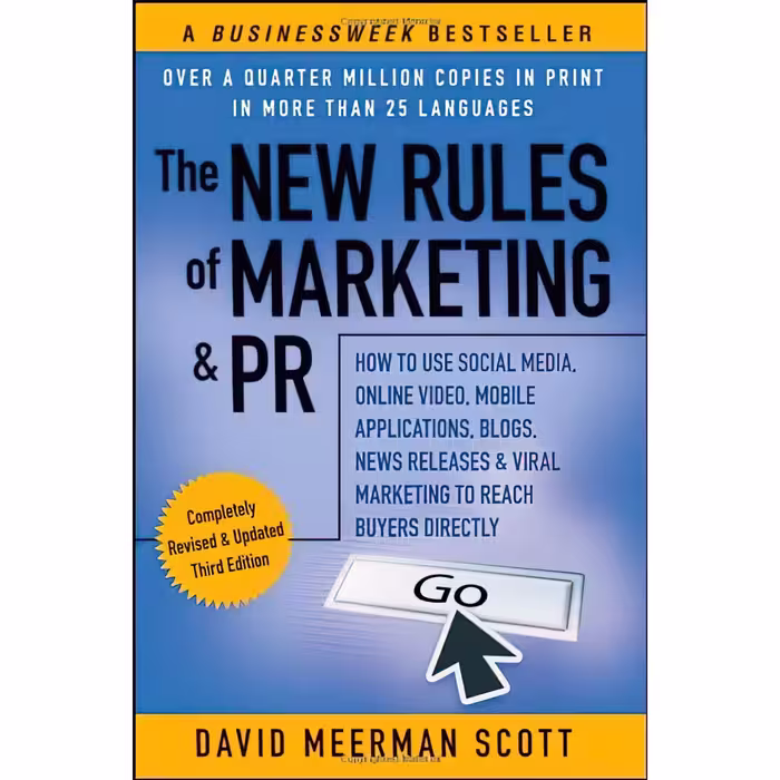 کتاب The New Rules of Marketing &amp; PR اثر David Meerman Scott انتشارات Wiley