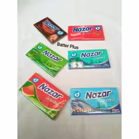 آدامس نازار استانبول ترکیه سایز 14 گرمی پک 6 تایی | amazonchi