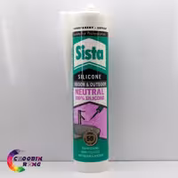 چسب آکواریوم مخصوص آینه (سیلیکون) سیستا sista (شفاف)