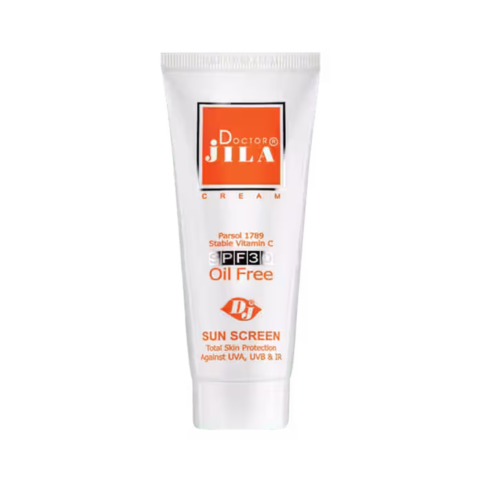 کرم ضد آفتاب SPF30 دکتر ژیلا 65 گرم