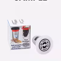 درپوش کفشور و سوسک گیر چاه حمام جعبه دار