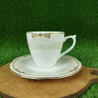 فنجان و نعلبکی چینی توس مدل فرناندو، بسته 6 عددی