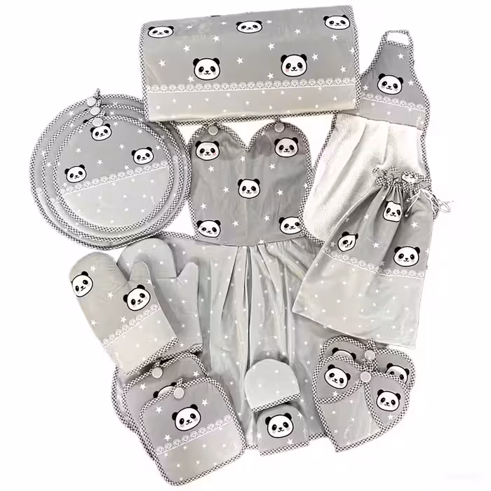 سرویس آشپزخانه 15 پارچه مدل پاندا کد 73 | کالا مکس