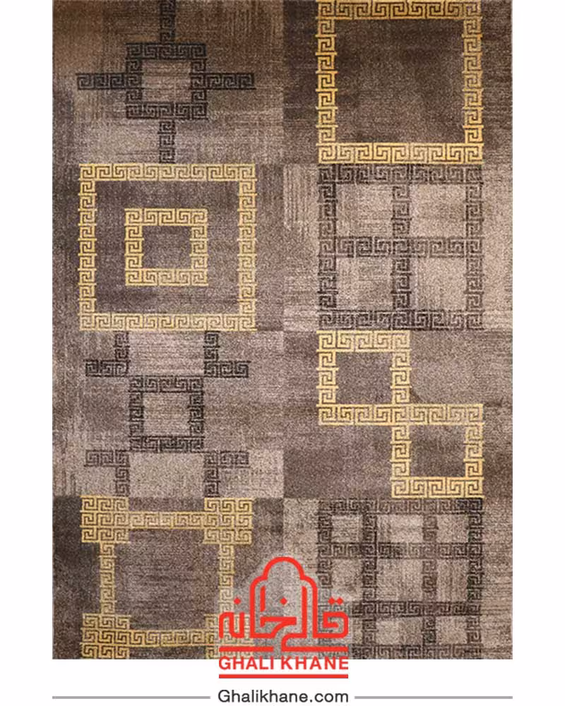 گلیم فرش ماشینی ساوین کد 4120