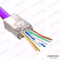 سوکت شبکه میان گذر رپیتون مدل Rapiton Cat6 FTP